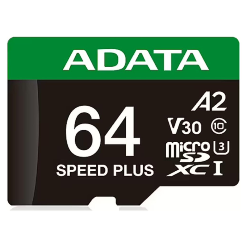Adata MEMORY MICRO SDXC 64GB UHS-I/UD64GUI3V30A2SP-RA1 ADATA