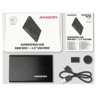 Axagon HDD ACC ENCLOSURE 2.5"/USB3.2 EE25-A6M AXAGON
