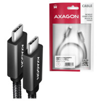 Axagon CABLE USB-C TO USB-C 1M 100W/BLACK BUCM32-CM10AB AXAGON