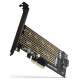 Axagon SSD ACC ADAPTER NVME/SATA/M.2/SP&LP PCEM2-D AXAGON