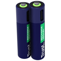 Trust BATTERY RECH. LI-ION AAA 1.5V/500MAH USB-C 2PACK 25585 TRUST