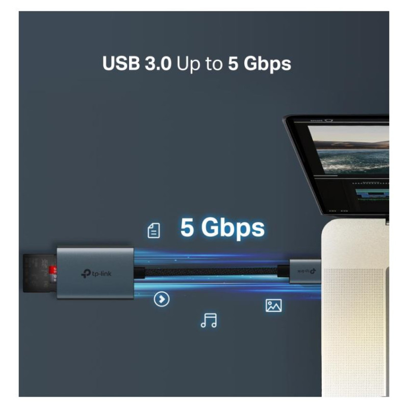 Tp-Link MEMORY READER USB3 SD&MICROSD/UA430 TP-LINK