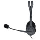 Logitech HEADSET STEREO H111/GREY 981-000593 LOGITECH