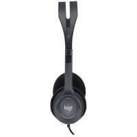 Logitech HEADSET STEREO H111/GREY 981-000593 LOGITECH