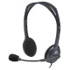 Logitech HEADSET STEREO H111/GREY 981-000593 LOGITECH