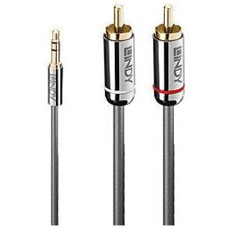 Lindy CABLE AUDIO 3.5MM TO PHONO 10M/35337 LINDY