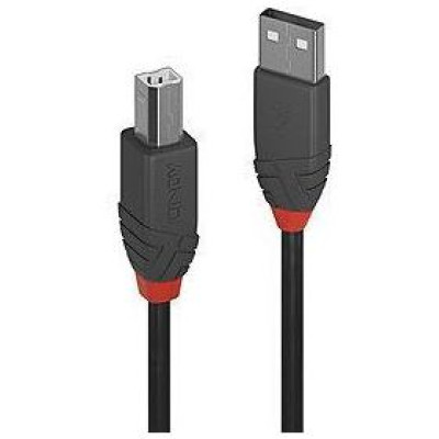 Lindy CABLE USB2 A-B 10M/ANTHRA 36677 LINDY