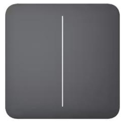 Ajax SMART SOLOBUTTON 2GANG/GRAPHITE 46016 AJAX