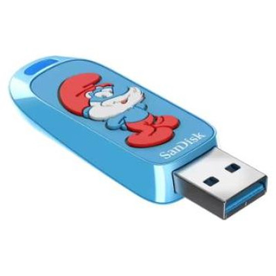 Sandisk USB 3.2,Ingot Type-A,130MB/s,Papa Smurf Edition,4x6 Blister,Global