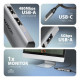 Axagon I/O HUB USB-C 4IN1/0.15M HMC-H3A AXAGON