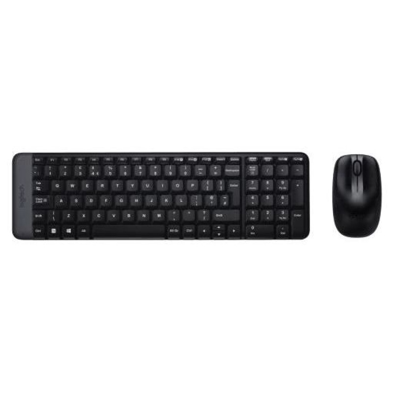 Logitech MK220 Wireless Combo - BLACK - US INT'L EER