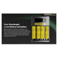 Nitecore BATTERY CHARGER 4-SLOT/CI4 NITECORE