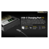 Nitecore BATTERY CHARGER 4-SLOT/CI4 NITECORE