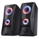 Trust Speaker|TRUST|GXT 606 JAVV|Black|P.M.P.O. 12 Watts|1xStereo jack 3.5mm|25108