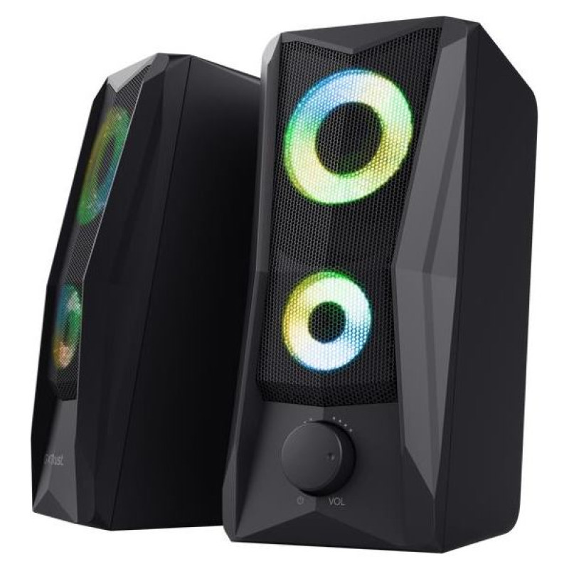 Trust Speaker|TRUST|GXT 606 JAVV|Black|P.M.P.O. 12 Watts|1xStereo jack 3.5mm|25108