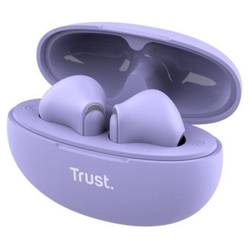 Trust HEADSET EARPHONES YAVI BT ENC/PURPLE 25299 TRUST
