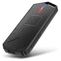 Axagon SSD ACC ENCLOSURE M.2 NVME/SATA USB-C EEM2-GAM AXAGON