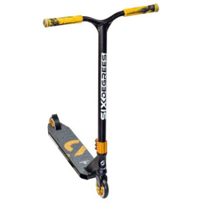 Six Degrees Scooter - triku skrejritenis, melns/zelta - AU 548