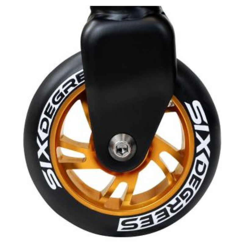 Six Degrees Scooter - triku skrejritenis, melns/zelta - AU 548