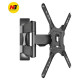 Electriclight NB stiprinājums pie sienas 32-47 collas, līdz 27.3kg, melns - NB P 4