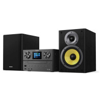 Philips Mikro mūzikas sistēma ar Bluetooth, Interneta radio, DAB+, melns - TAM8905/10