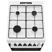 Electrolux gāzes plīts ar elektrisko cepeškrāsni, 50cm, balta - LKK520032W