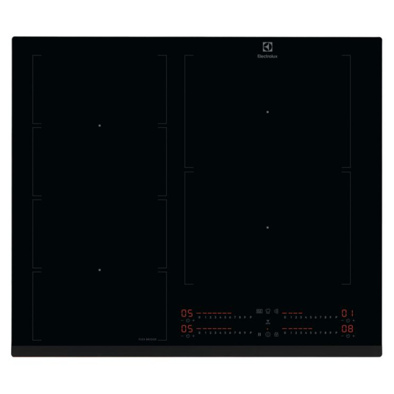 Electrolux 600 Flex Bridge ar Hob2Hood indukcijas plīts virsma, 60cm - EIV64453