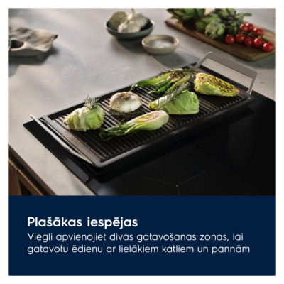 Electrolux 600 Flex Bridge ar Hob2Hood indukcijas plīts virsma, 60cm - EIV64453