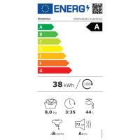 Electrolux veļas mazg.mašīna(front.ielāde), 8 kg - EW8F4484EU