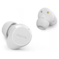 Philips in-ear true bezvadu austiņas ar portatīvo uzlādes ietvaru, baltas - TAT1209WT/00