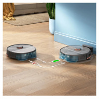Philips HomeRun 5000. sērijas Putekļsūcējs robots ar mazgāšanas funkciju, pelēks - XU5000/10