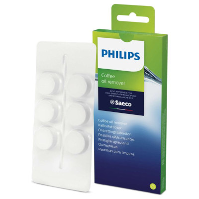 Philips Kafijas pagatavo&scaron;anas bloka tīrī&scaron;anas tabletes, 6 gab - CA6704/10