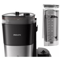 Philips All-in-1 Brew Kafijas aparāts ar pilienu filtru un dzirnaviņām, melns un sudraba - HD7900/50