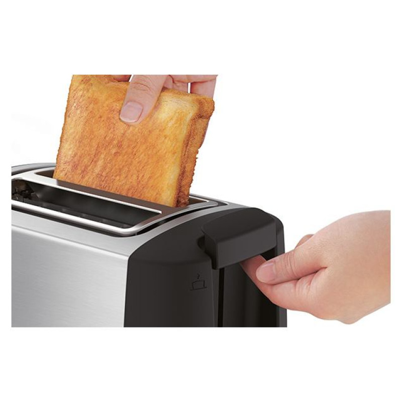 Tefal tosteris Confidence, nerūsējo&scaron;ā tērauda - TT3408