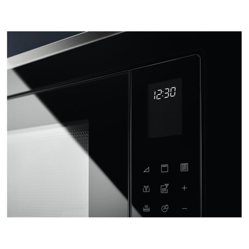 Electrolux mikroviļņu krāsns (iebūv.), melna/nerūsējo&scaron;a tērauda, 25l - LMS4253TMX