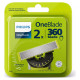 Philips OneBlade skuvekļa nomaināms asmens, 2 gab - QP420/50