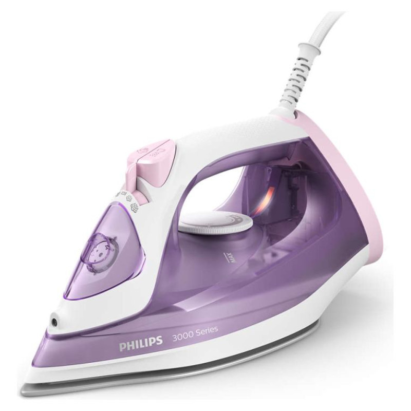 Philips 3000 sērijas Tvaika gludeklis, 2000W, violets - DST3010/30