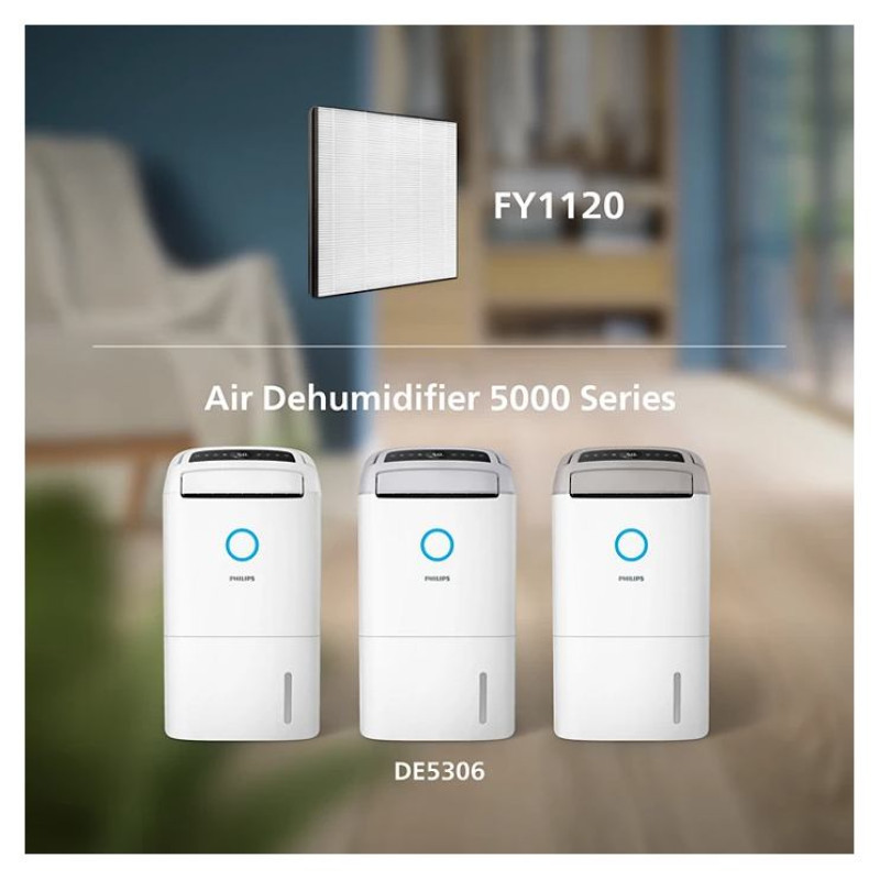 Philips HEPA Nano Protect filtrs gaisa sausinātājiem un attīrītājiem - FY1120/00