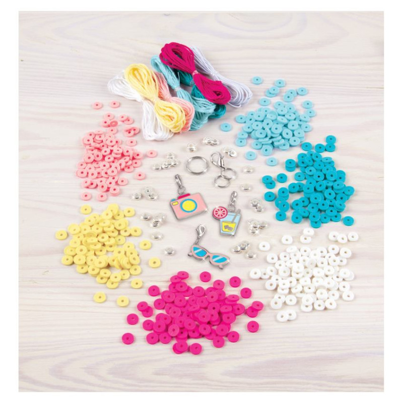 Make It Real Vasarīgas Heishi pērlī&scaron;u aproces