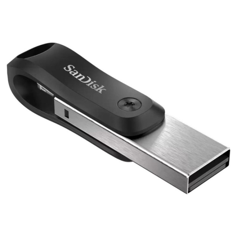 Sandisk iXpand Flash Drive Go 128GB - USB3.0 + Lightning - for iPhone and iPad