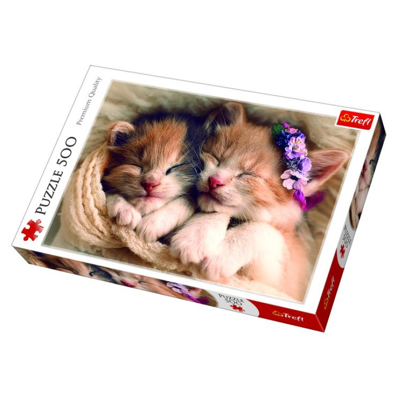 Trefl Puzle Kaķēni, 500 gab.