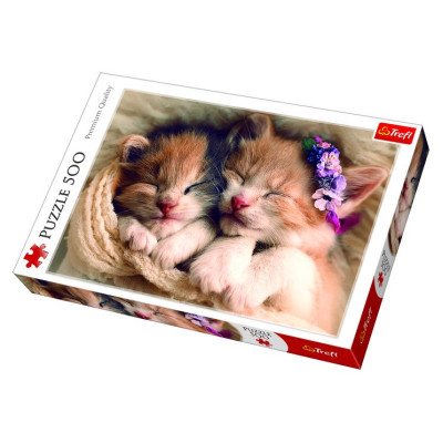 Trefl Puzle Kaķēni, 500 gab.