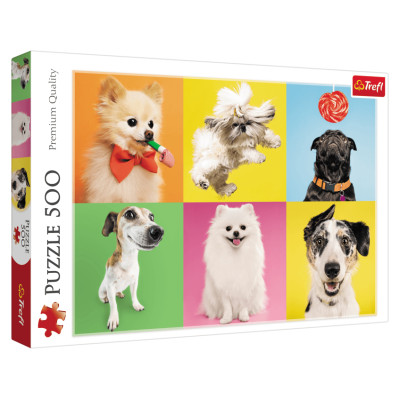 Trefl Puzle Suņi, 500 gab.
