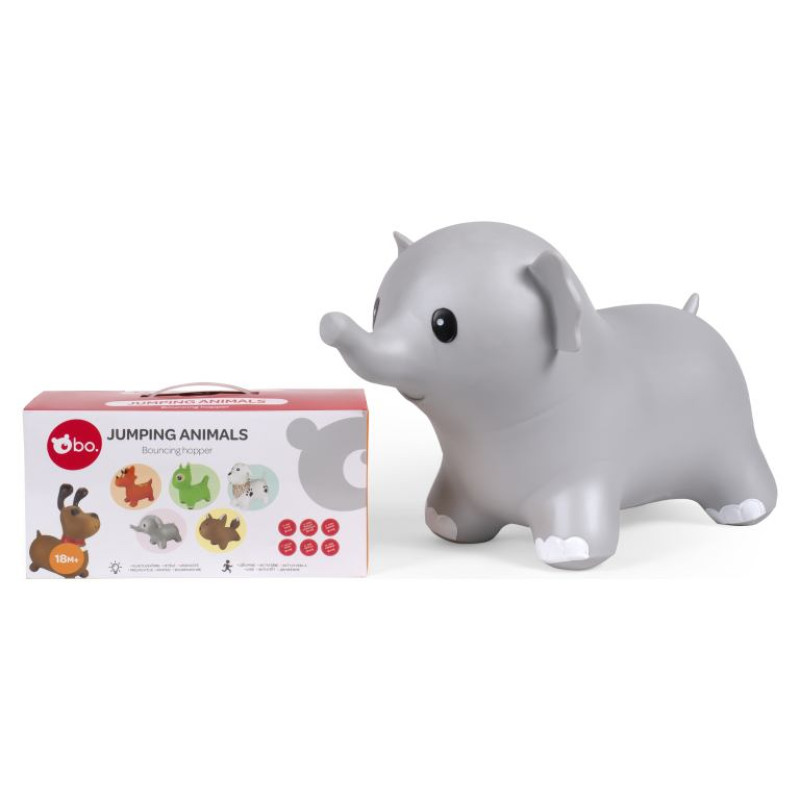 BO. Lēkājo&scaron;ais dzīvnieks - Zilonis