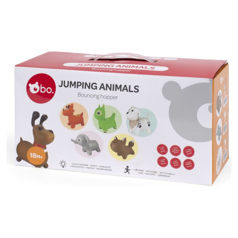 BO. Lēkājo&scaron;ais dzīvnieks - Zilonis