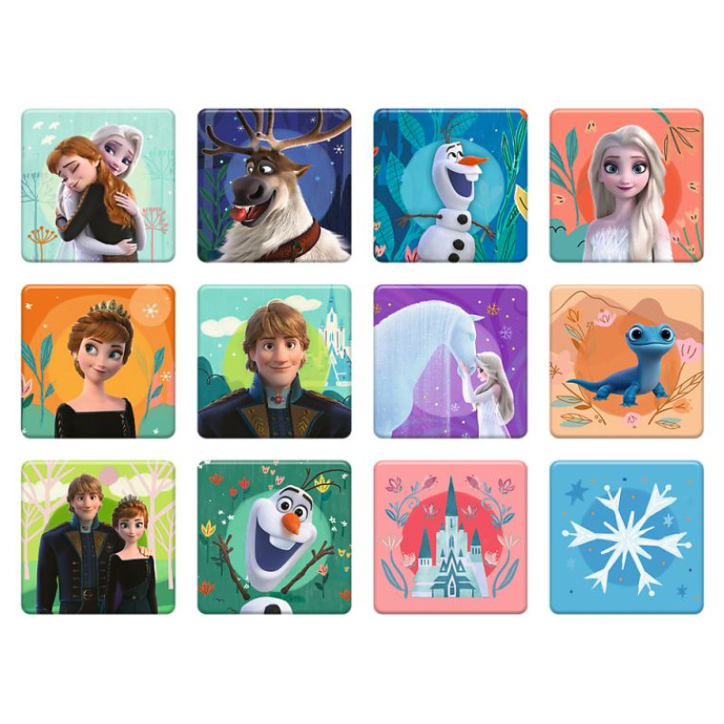 Trefl FROZEN Puzle 30+48+24 memo Ledus Sirds 2