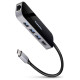 Axagon I/O HUB USB-C 6IN1/0.2M HMC-6GL AXAGON