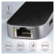 Axagon I/O HUB USB-C 6IN1/0.2M HMC-6GL AXAGON