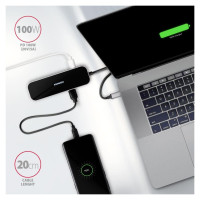 Axagon I/O HUB USB-C 6IN1/0.2M HMC-6GL AXAGON