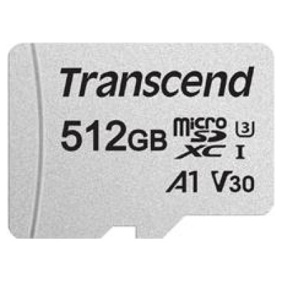Transcend MEMORY MICRO SDXC 512GB W/A/TS512GUSD300S-A TRANSCEND